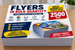 Bulk Flyer Printing | Premium High-Volume Flyers