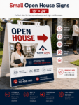 Open House Sign with Realtor | Premium Real Estate Marketing Sign