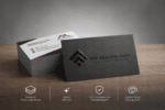 Luxury Raised Spot UV Business Cards – Premium Printing for Professionals