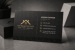 Luxury Raised Spot UV Business Cards – Premium Printing for Professionals
