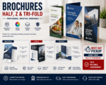 Real Estate Brochure Printing | Half, Z & Tri-Fold Brochures
