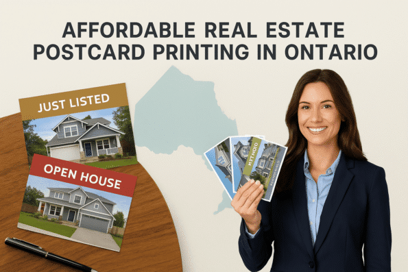 Affordable Real Estate Postcard Printing in Ontario