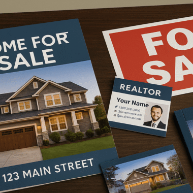 Must-Have Printed Essentials for Real Estate Agents