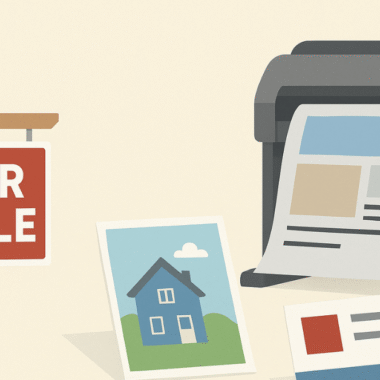 Must-Have Printed Essentials for Real Estate Agents