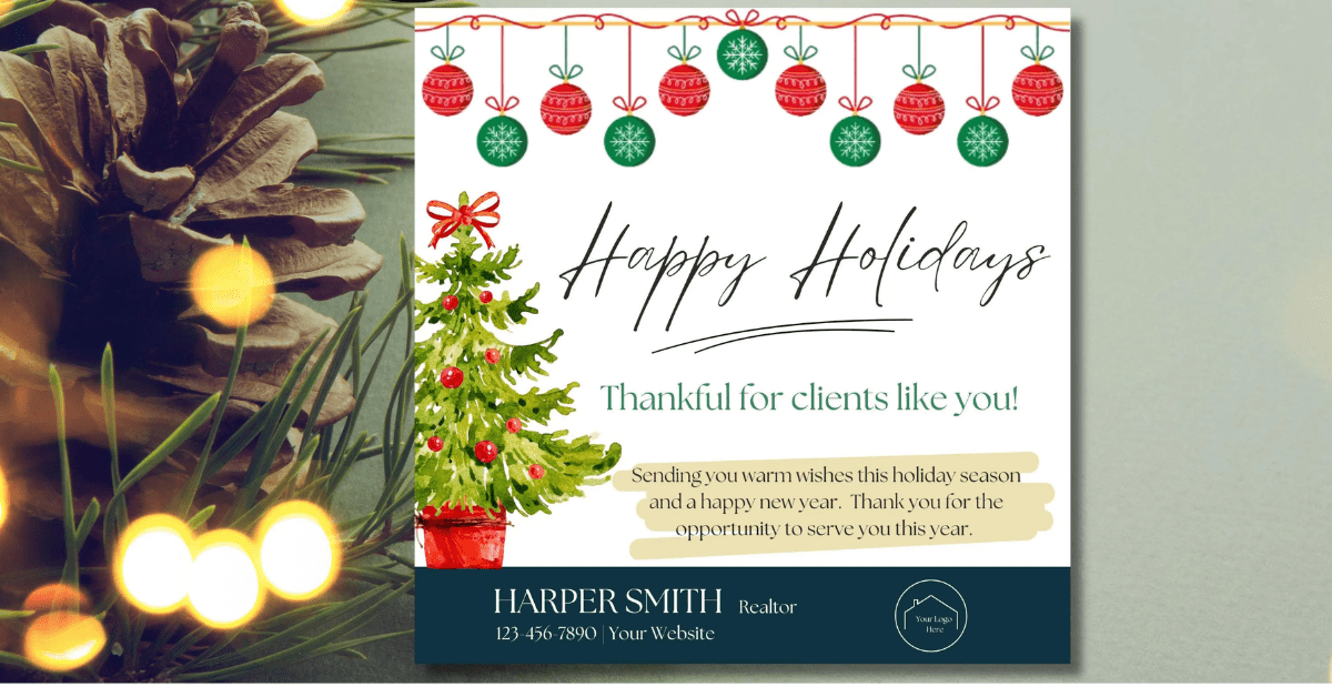 Best Happy Holidays Cards for Ontario Realtors to Impress Clients