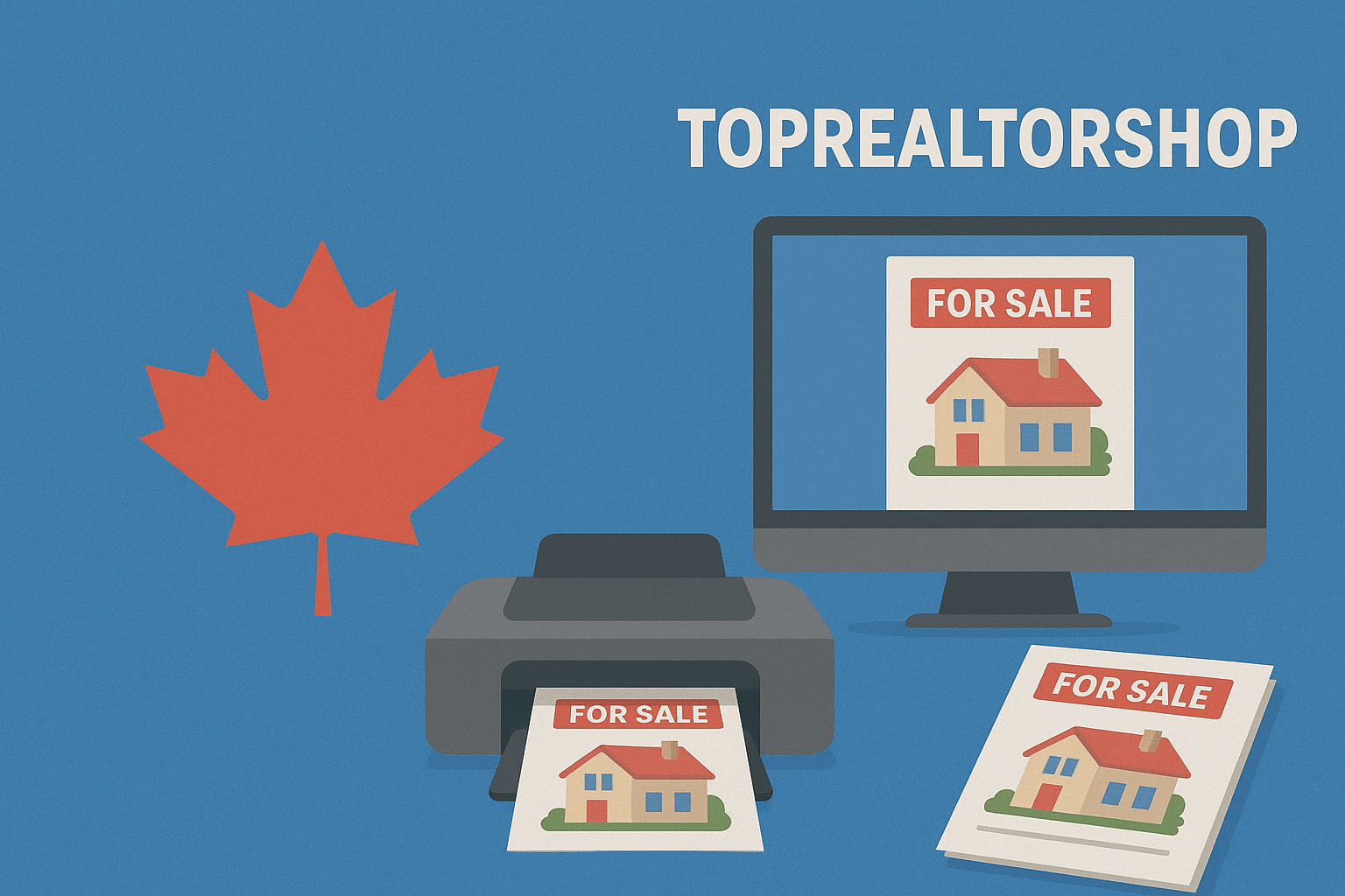 Online Printing Services for Real Estate in Canada