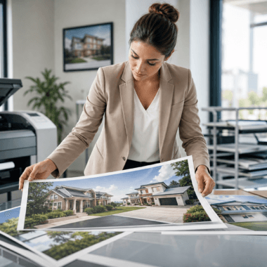 Raised spot UV business cards vs foil: a comparison for real estate agents