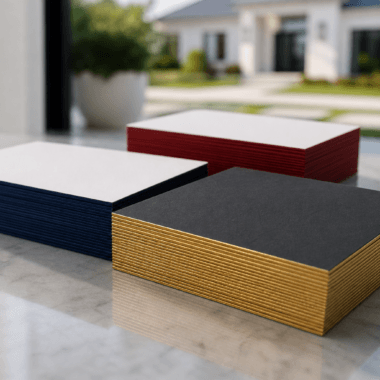 Raised spot UV business cards vs foil: a comparison for real estate agents
